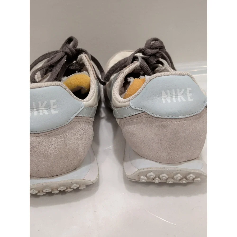 Nike Waffle Trainer 2 Women's Size 7 Sail Light Bone Running Shoes Boy Sz 5 Y